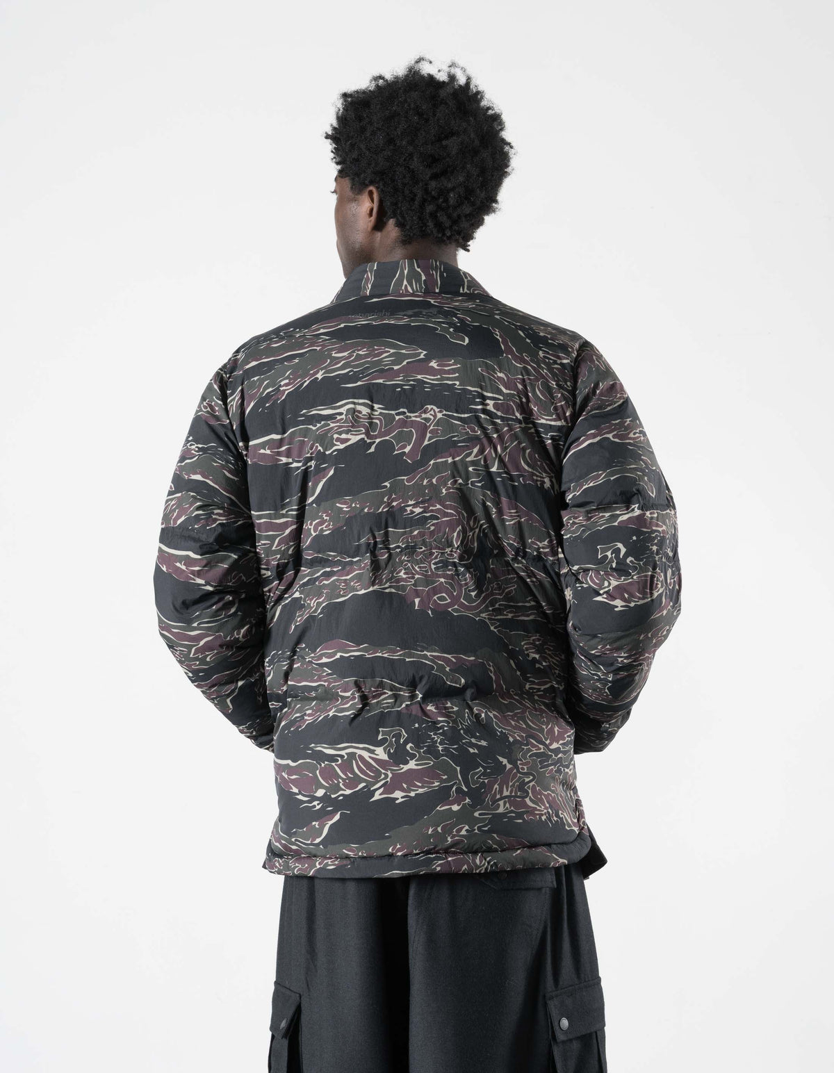 7796 Camo Hanten Kimono Puffer Jungle