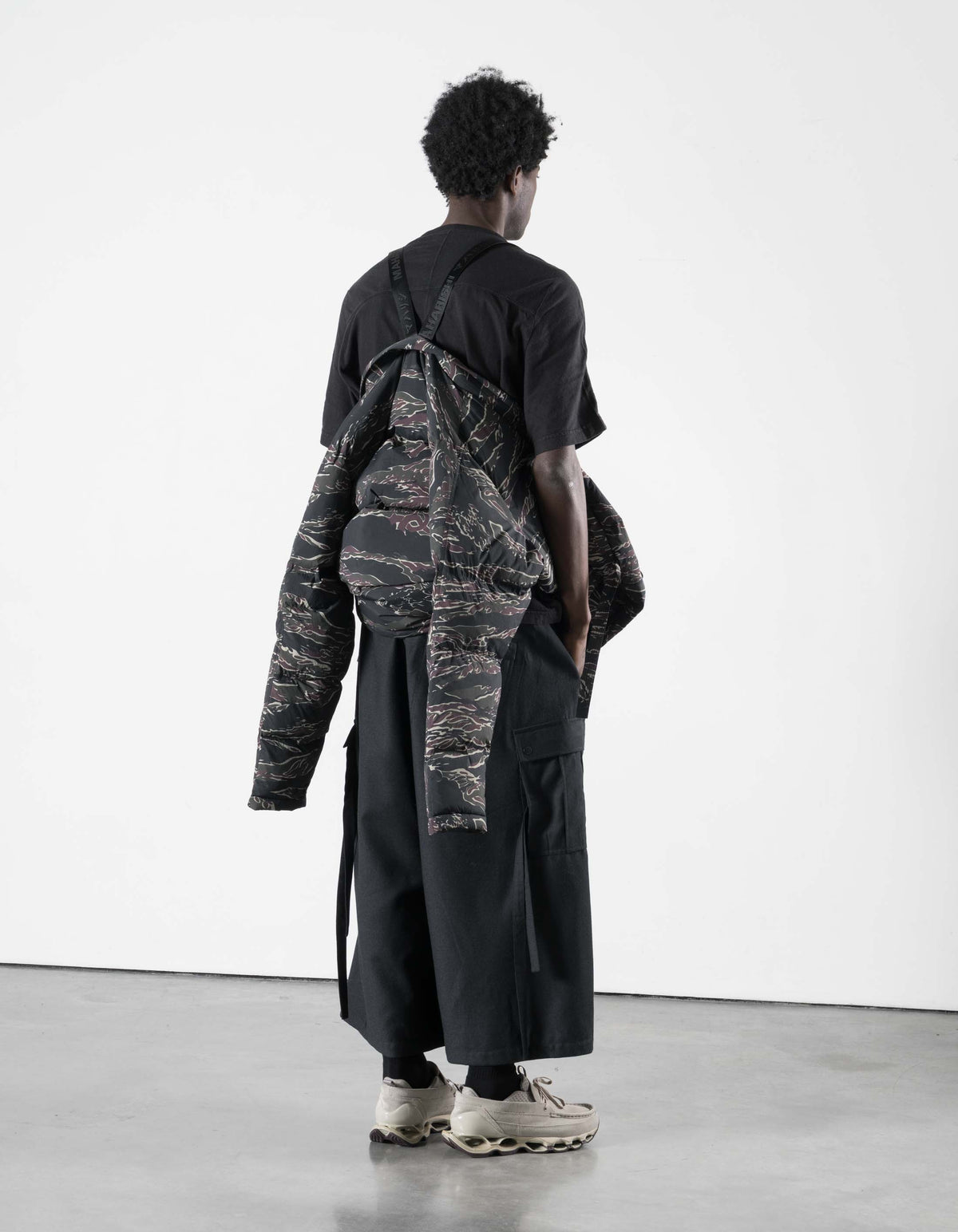 7796 Camo Hanten Kimono Puffer Jungle