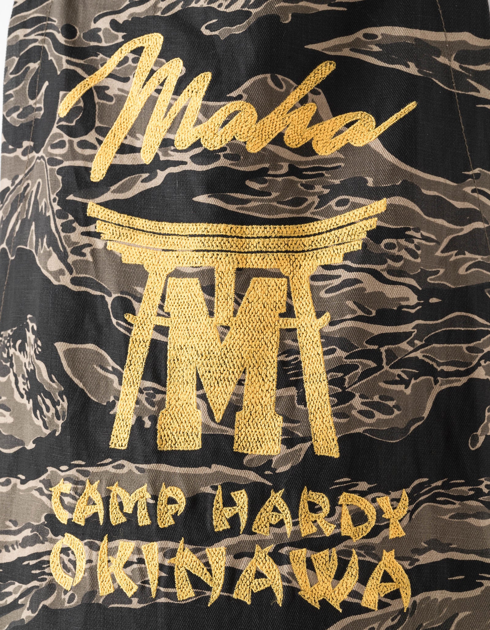 7266 MAHA BBQ Cook Out Apron Mint Gold