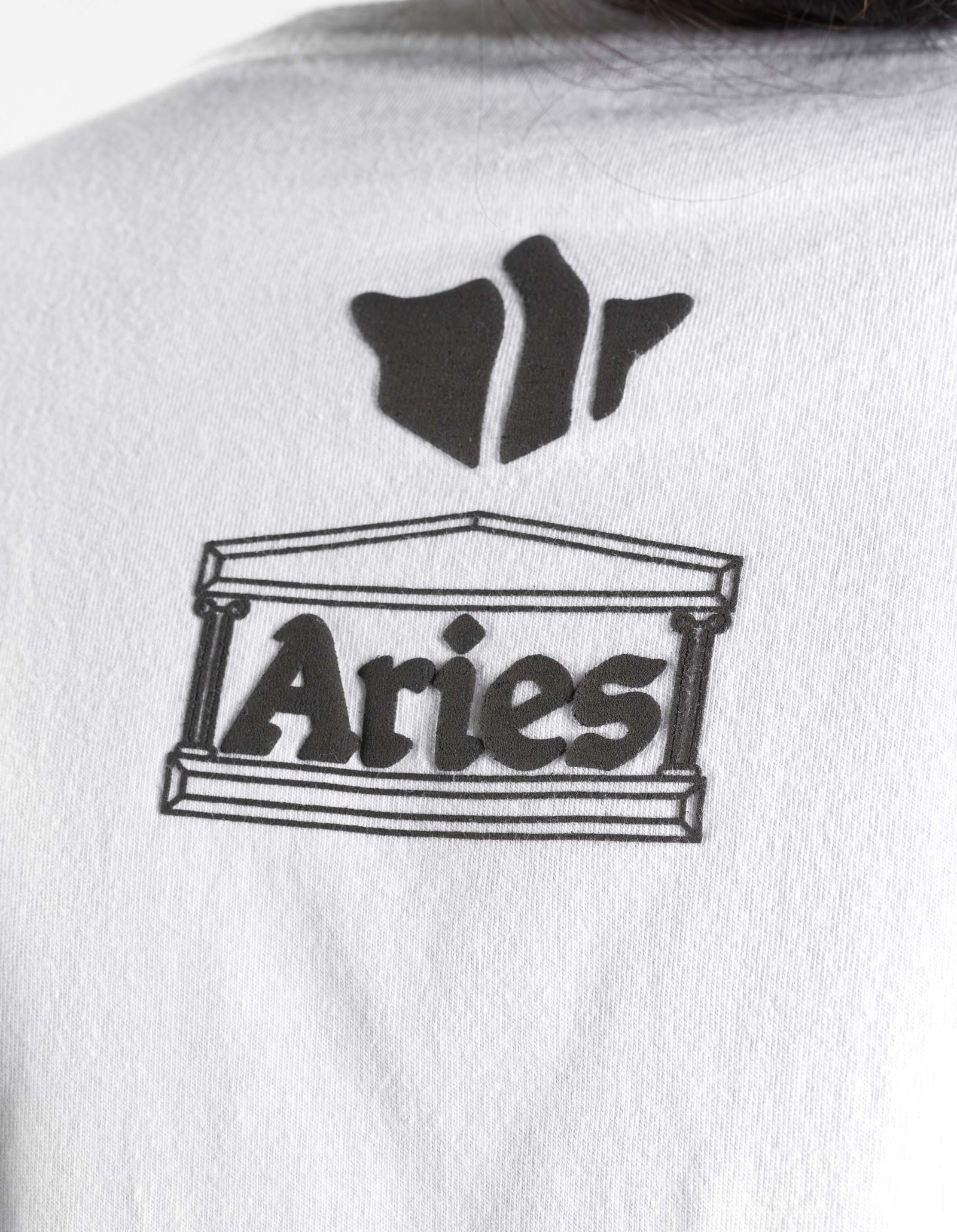 7745 Maha Aries Organic Zodiac T-Shirt White