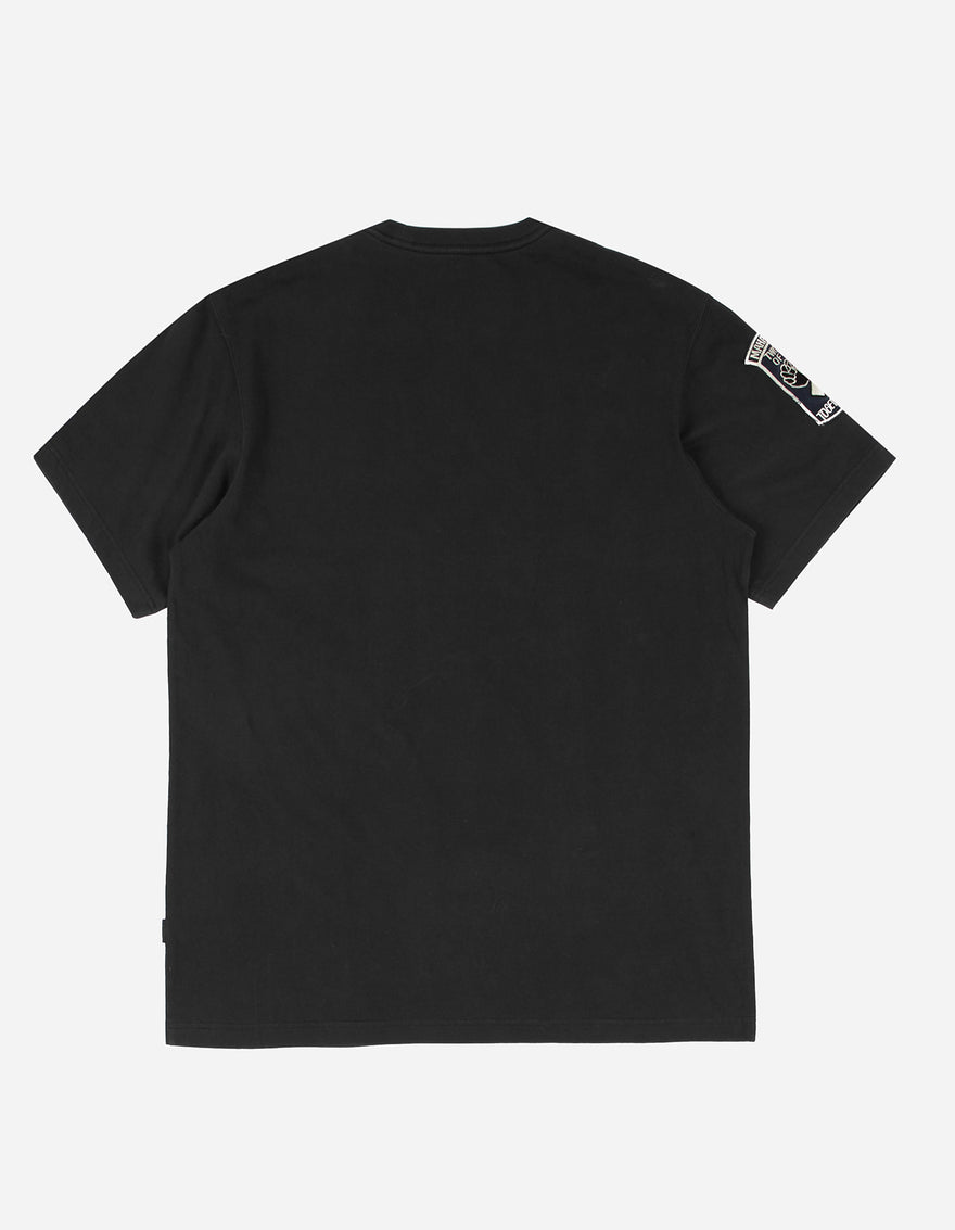3587 2 Shades of Soul Patch T-Shirt Black BLK-108FF