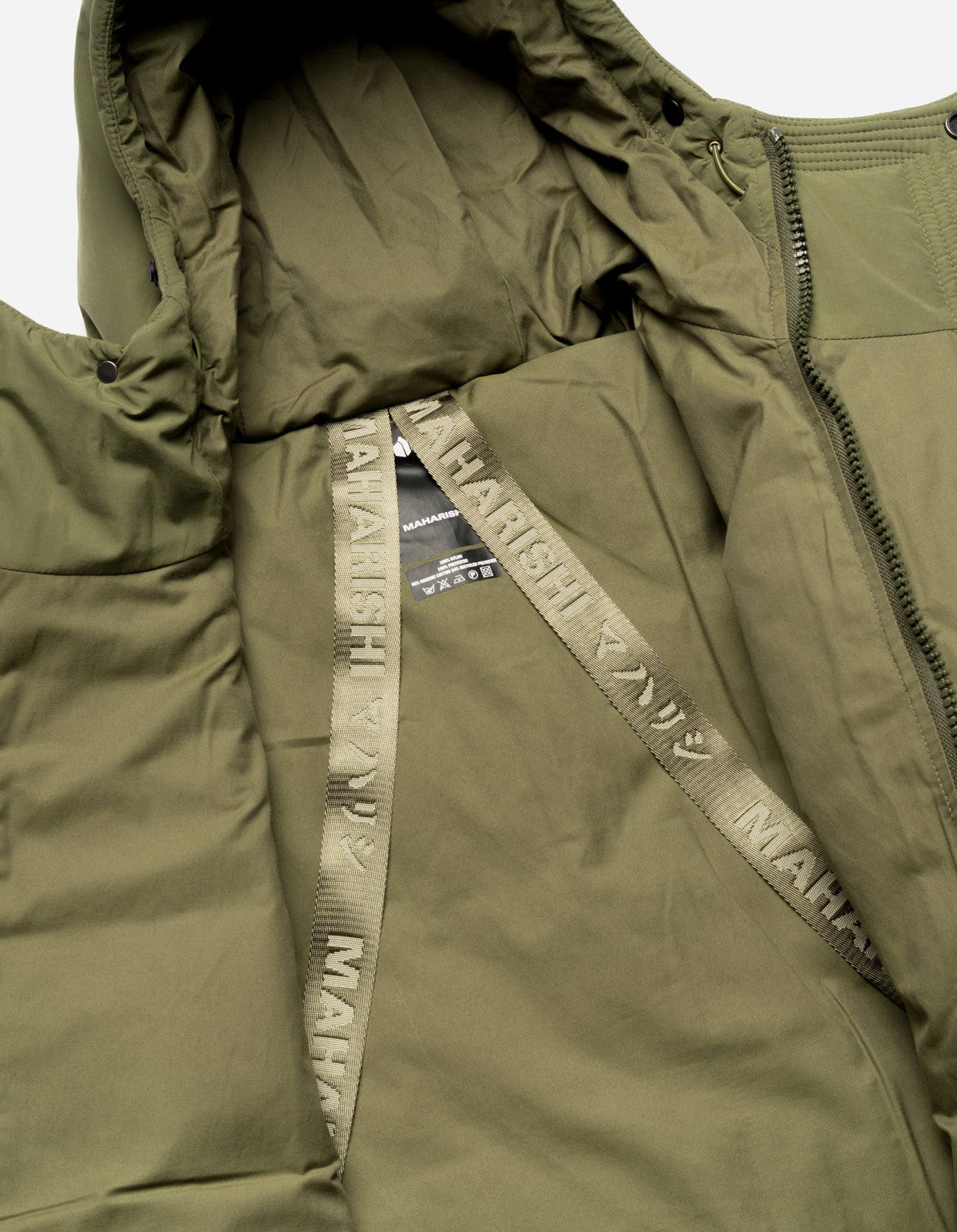 Primaloft® Padded Tech Parka Olive - Maharishi