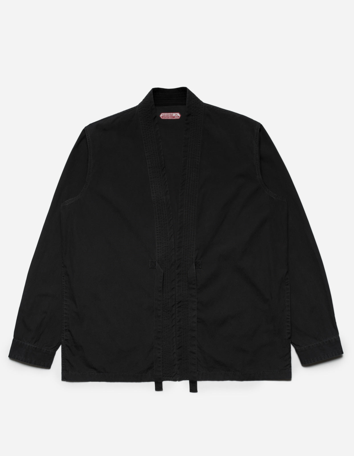 8190 U.S. Hanten Shirt Black BLK-108F