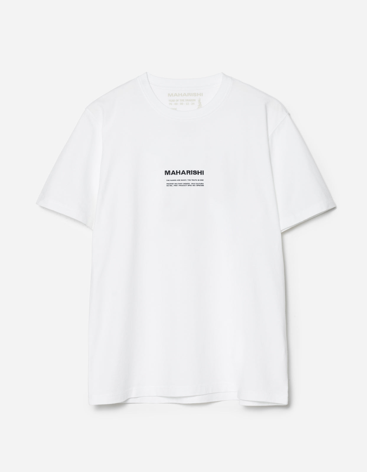 1388 Maharishi Pax Cultura T-Shirt White