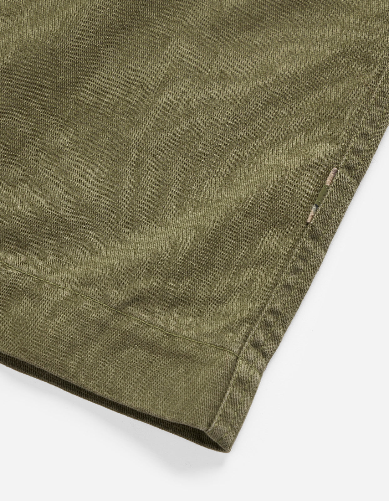 7398 WR Asym Cargo Hakama Pants Olive OG-107F