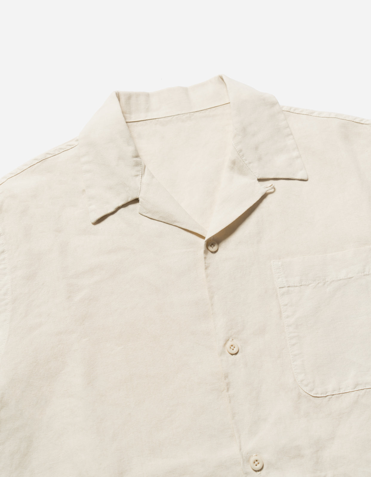 5211 Hemp Camp Collar Shirt Ecru