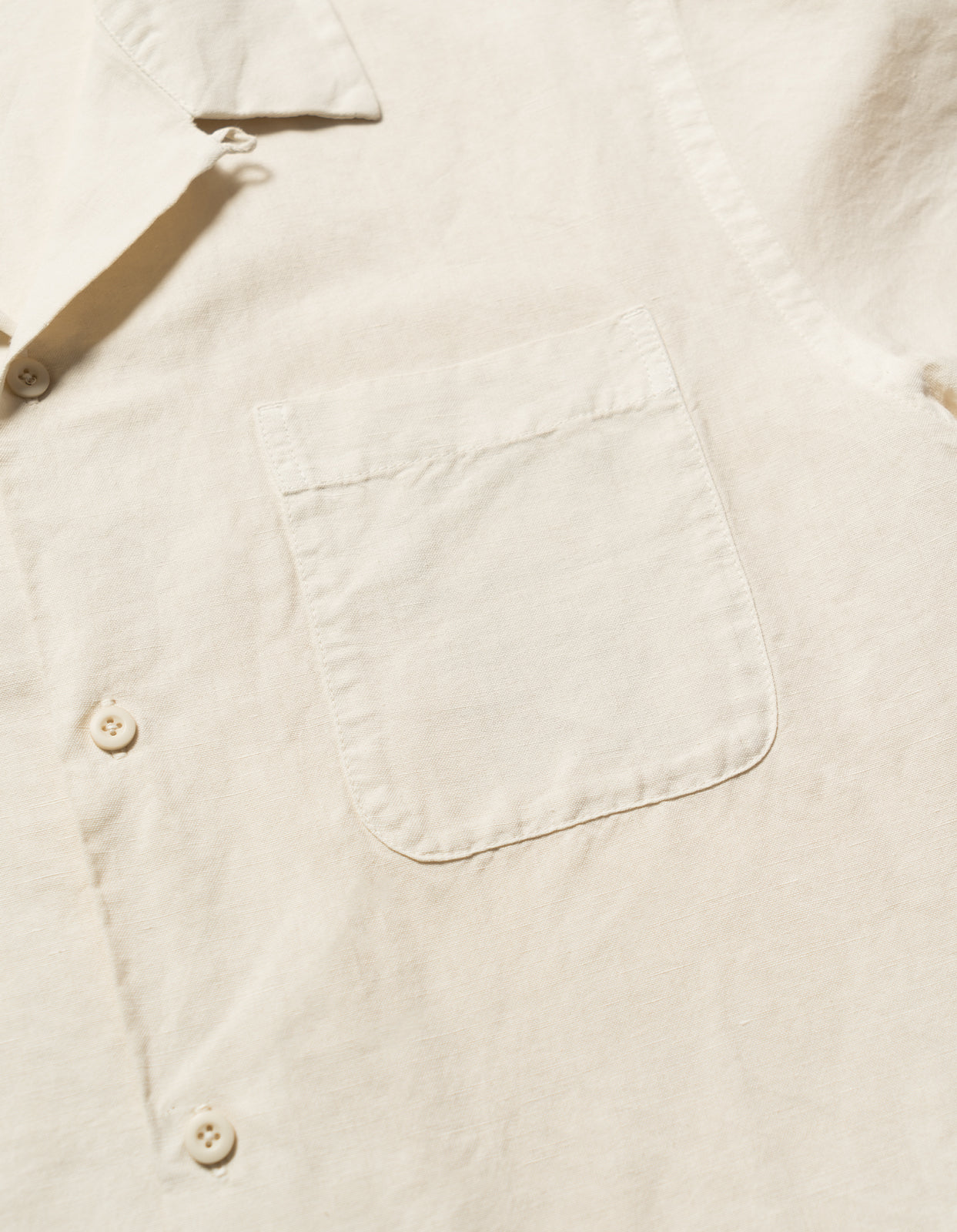 5211 Hemp Camp Collar Shirt Ecru