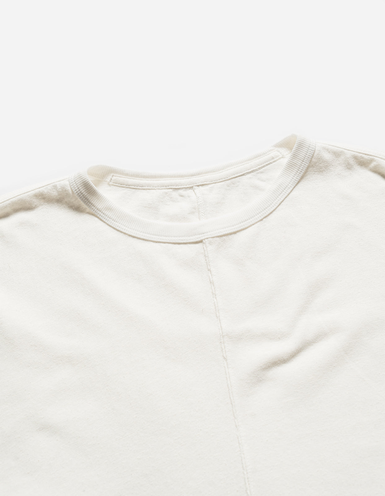 5234 Hemp Cross Oversized T-Shirt White