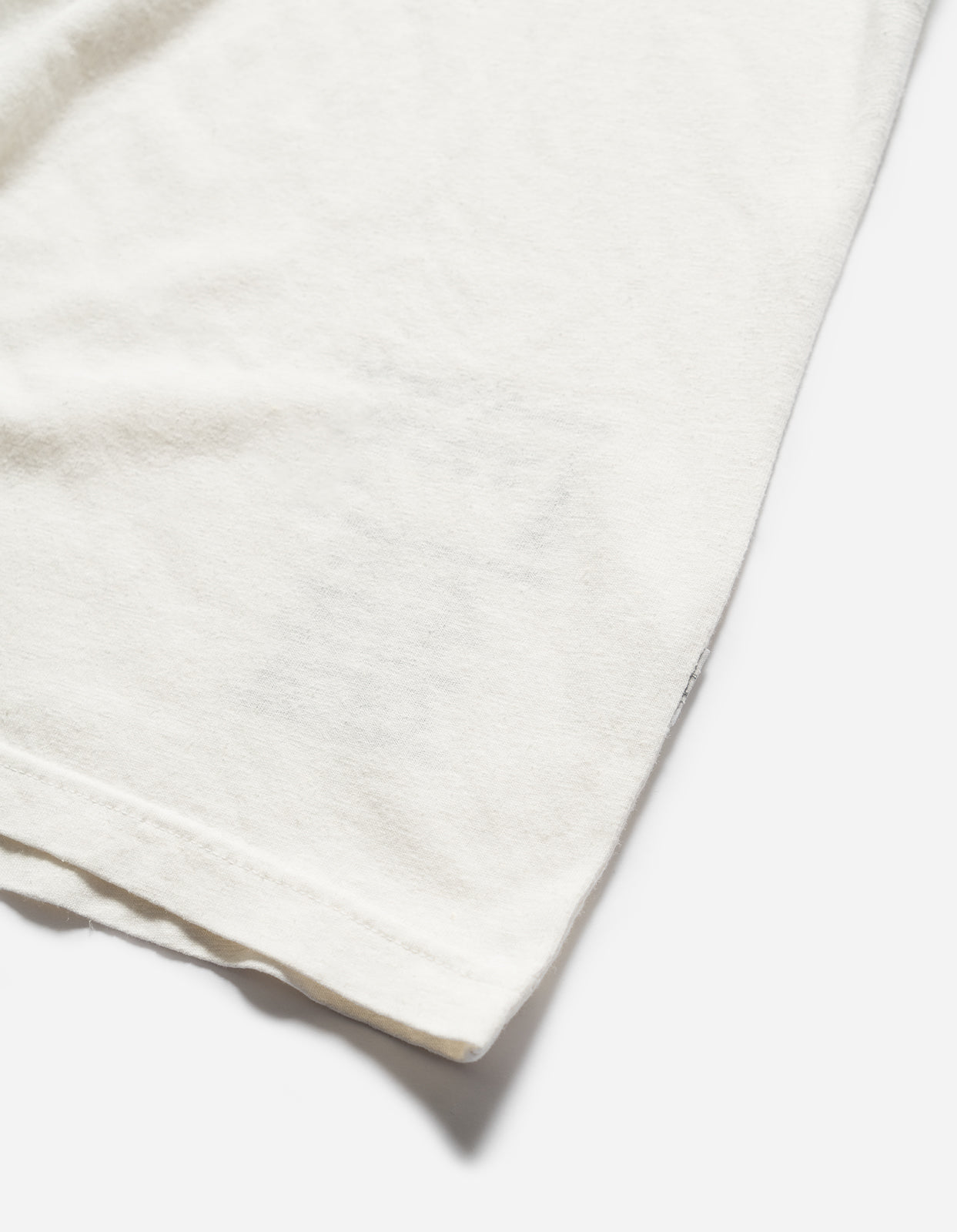 5234 Hemp Cross Oversized T-Shirt White