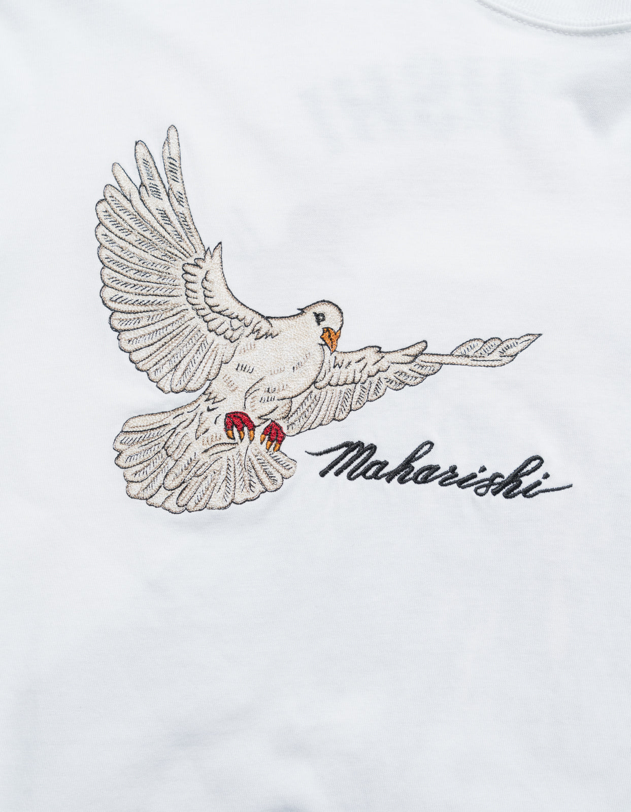 5316 Peace Mount Maha L/S T-Shirt White