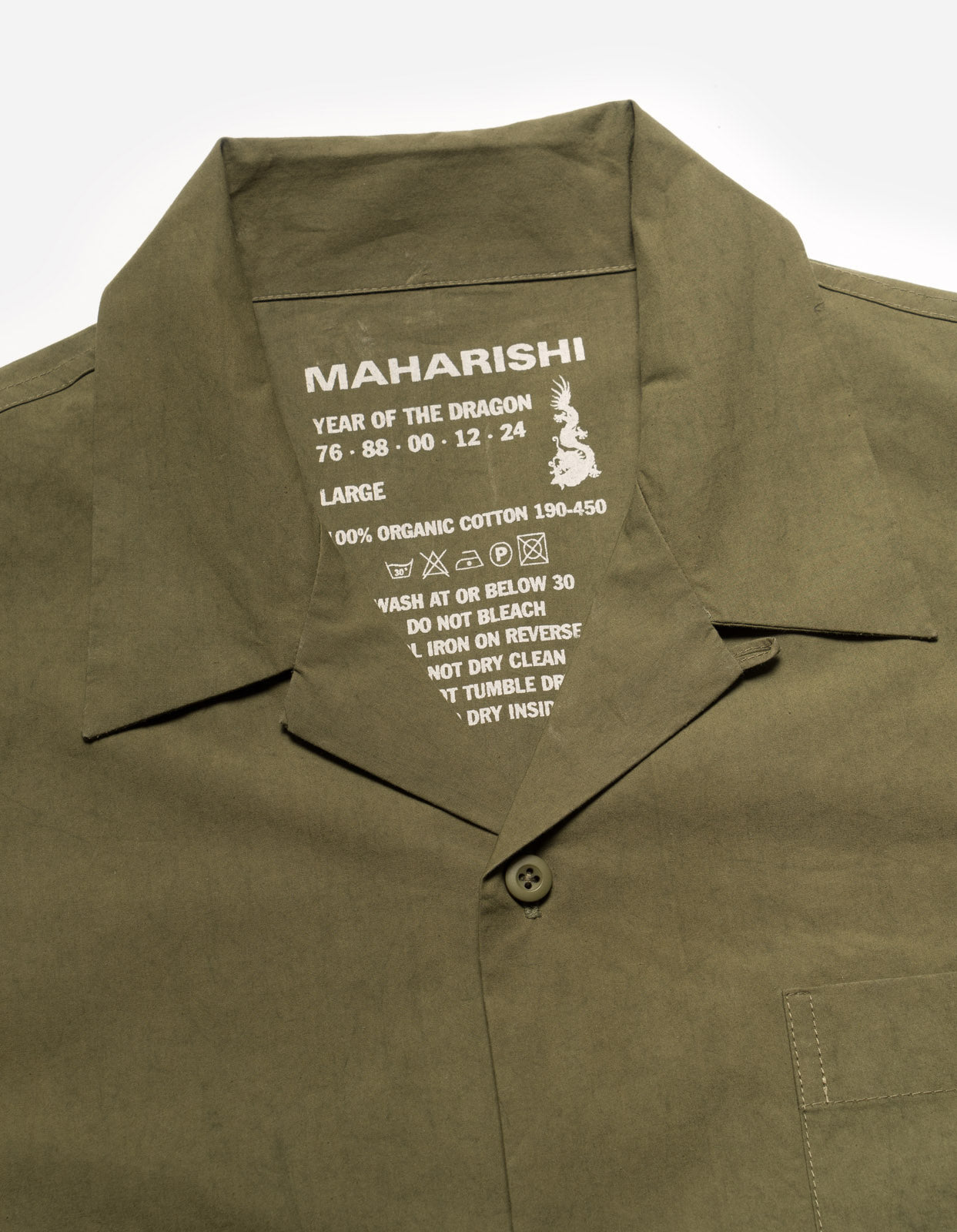 5336 DPM: Bonsai Sparse Shirt Olive OG-107F