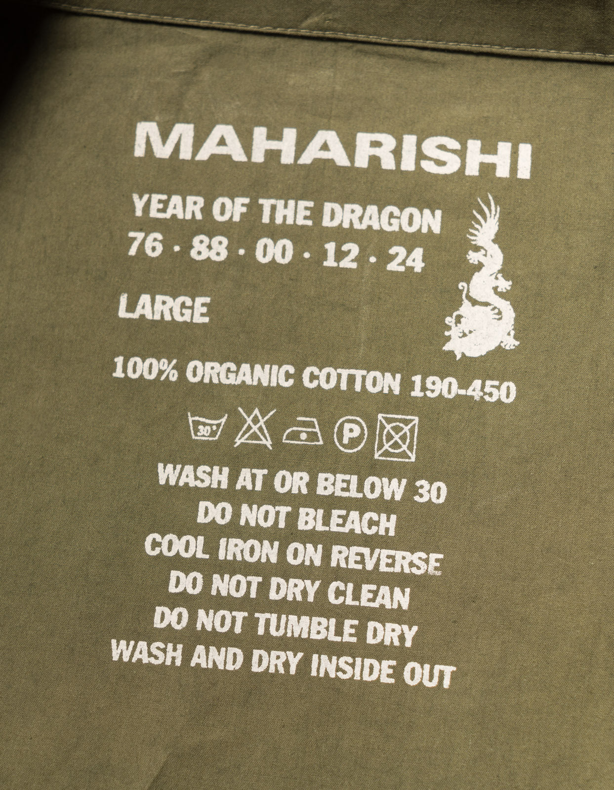 5336 DPM: Bonsai Sparse Shirt Olive OG-107F