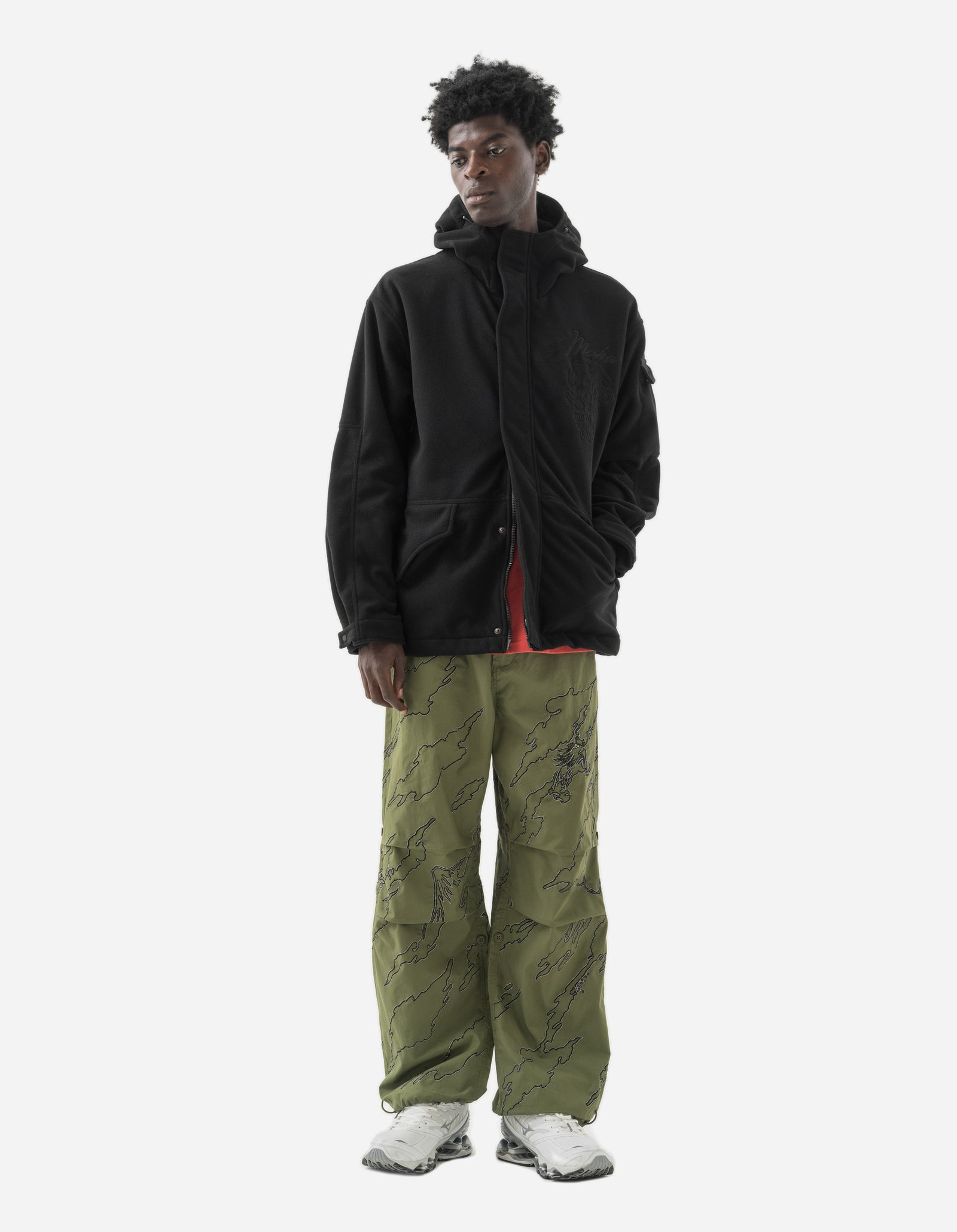 99AW MAHARISHI Fleece Reversible Coat（Maharishi Reversible M65 