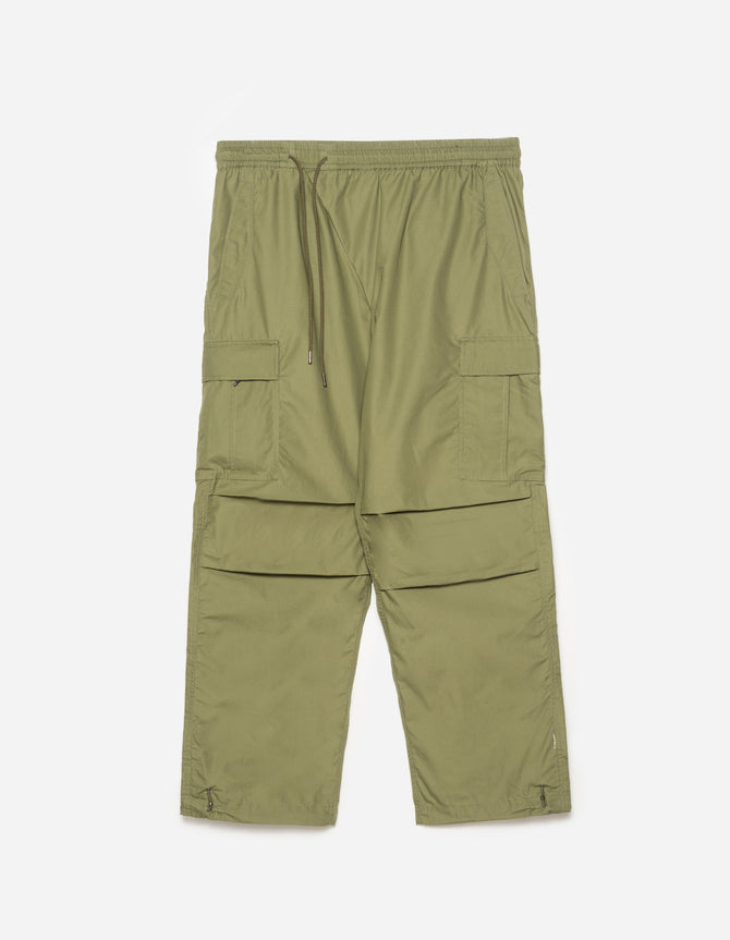 5307 Asym Cargo Track Pants Olive OG-107F