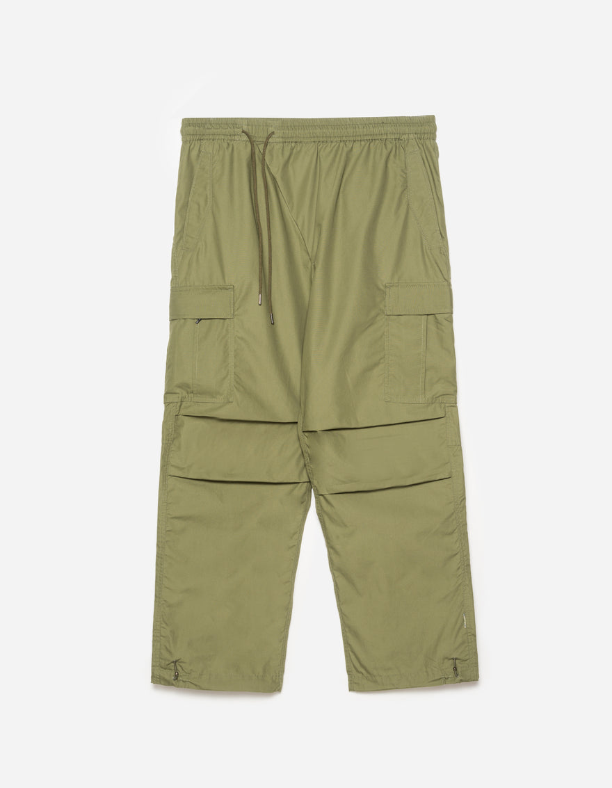5307 Asym Cargo Track Pants Olive OG-107F