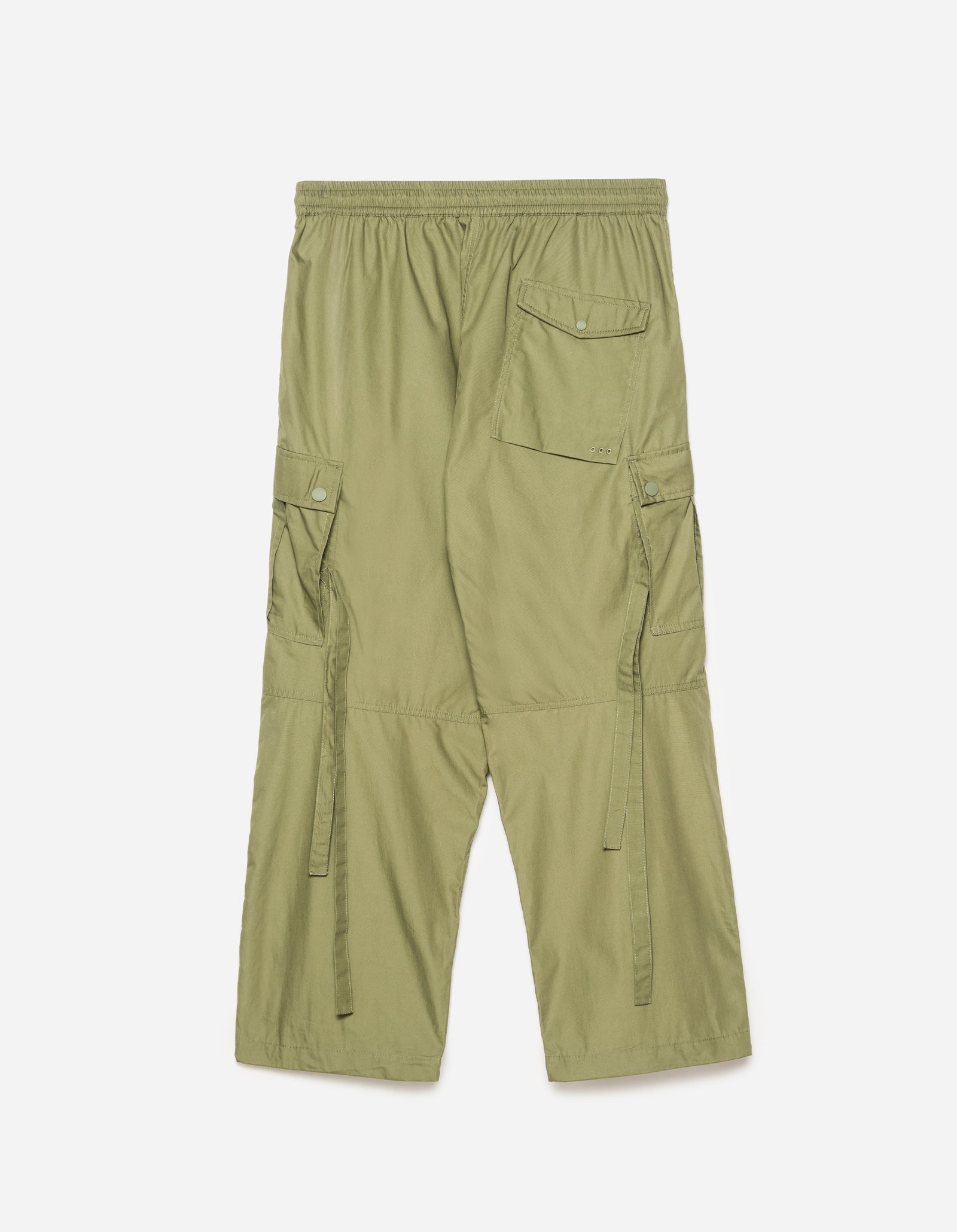 5307 Asym Cargo Track Pants Olive OG-107F