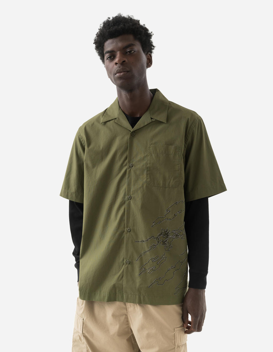 5336 DPM: Bonsai Sparse Shirt Olive OG-107F