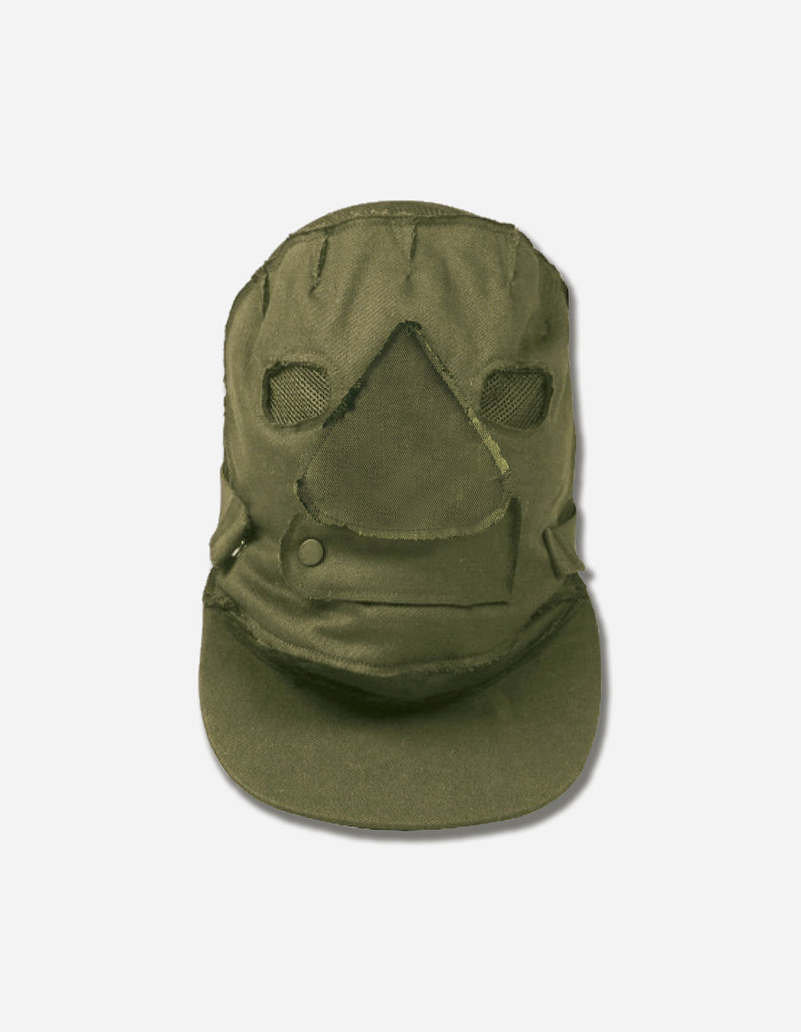 6215 ECWS Cap / Mask Olive OG-107F