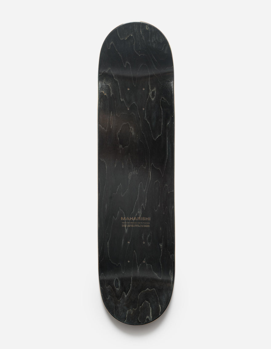 1588 Sashiko Crane Skate Deck Multi