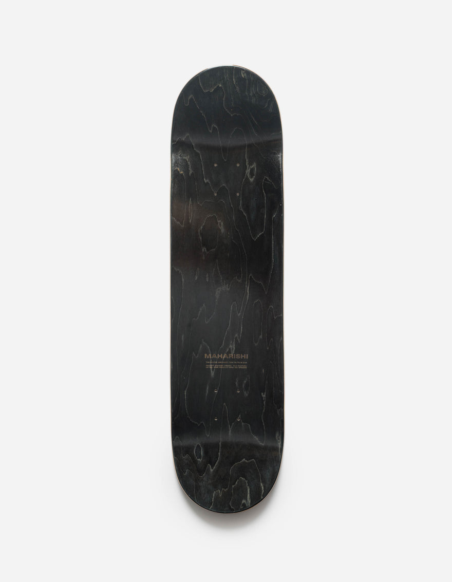 1588 Sashiko Crane Skate Deck Multi