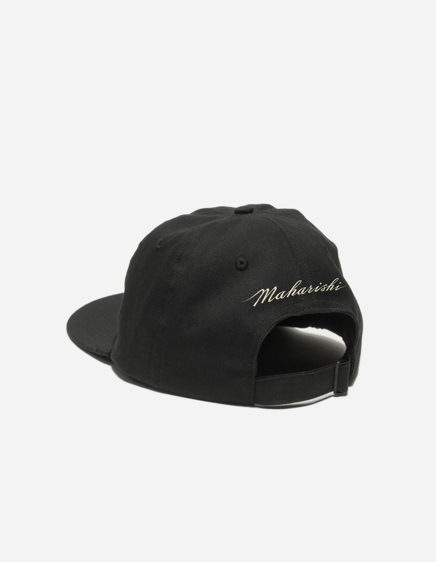 1589 Year of the Crane 6 panel Cap Black