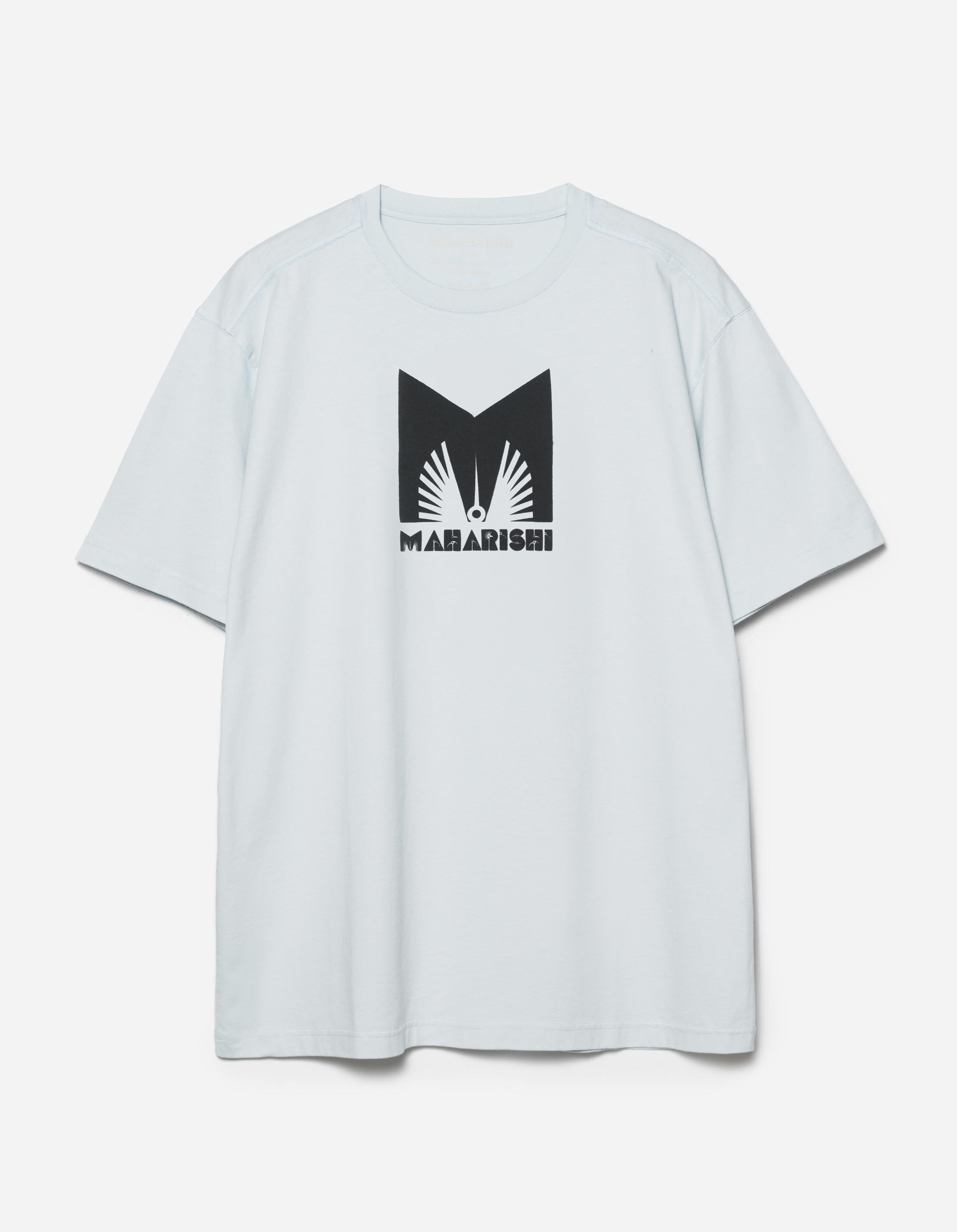 1581 Maharishi Kung Fulery T-Shirt Ice Blue