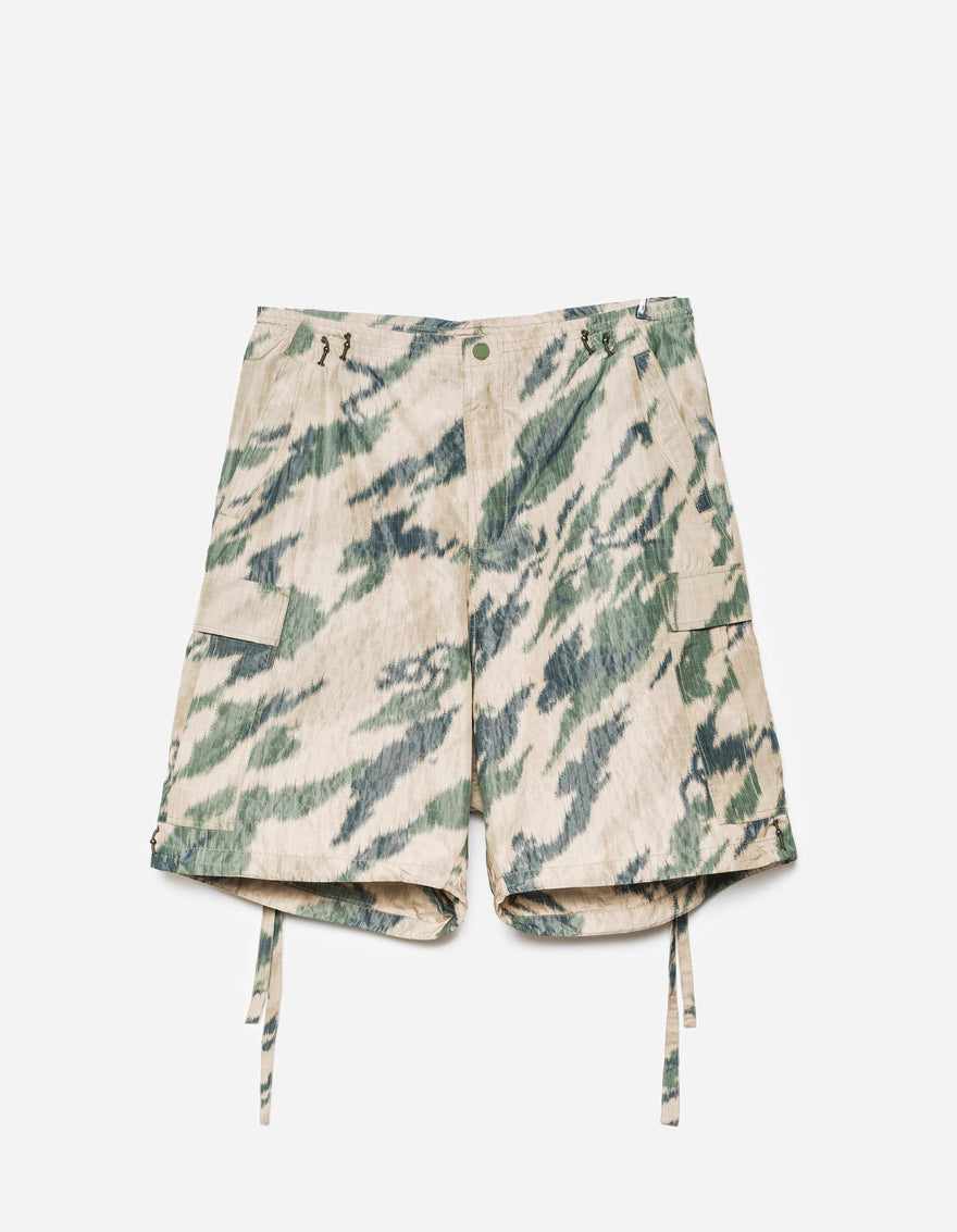 6066 Bonsai Camo Oversized Snoshorts Woodland