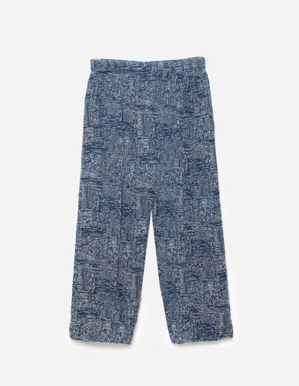 6201 Sashiko Hanbok Hakama Pants Indigo