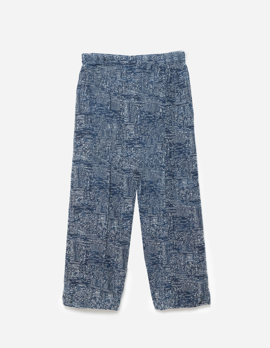 6201 Sashiko Hanbok Hakama Pants Indigo
