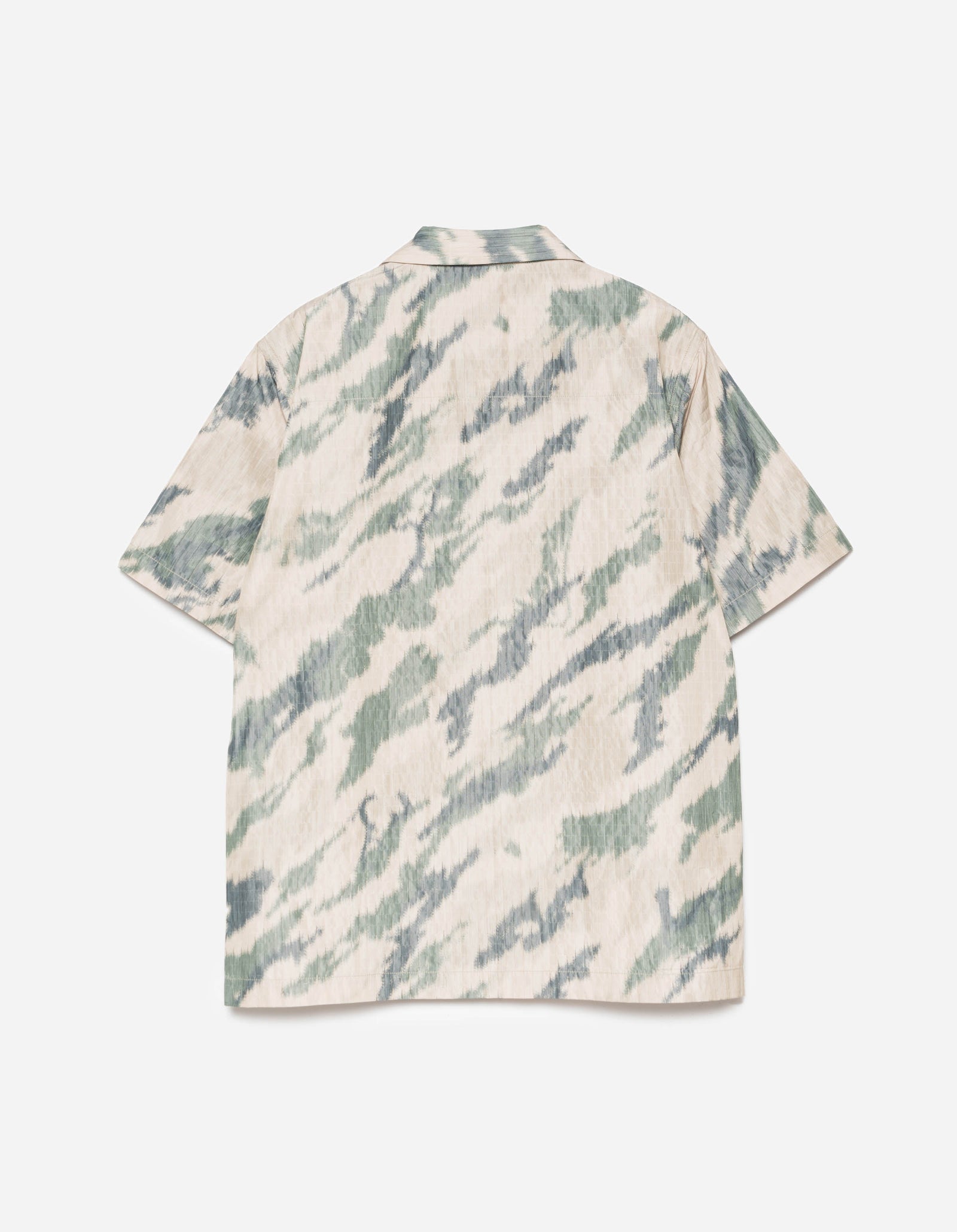 6213 Bonsai Camo Camp Collar Shirt Woodland