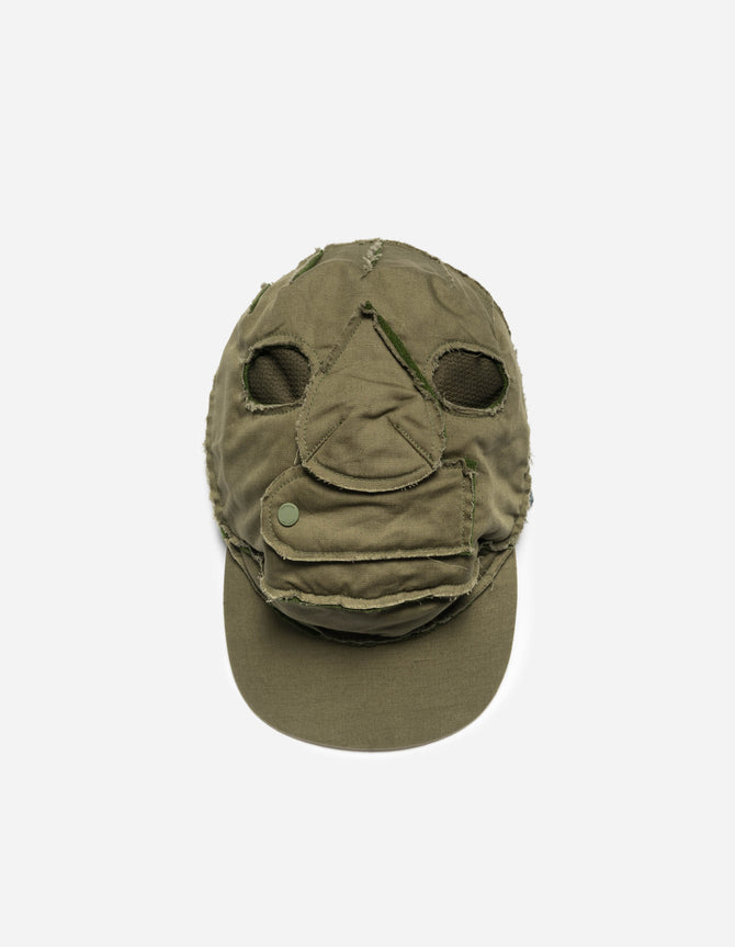 6215 ECWS Cap / Mask Olive OG-107F