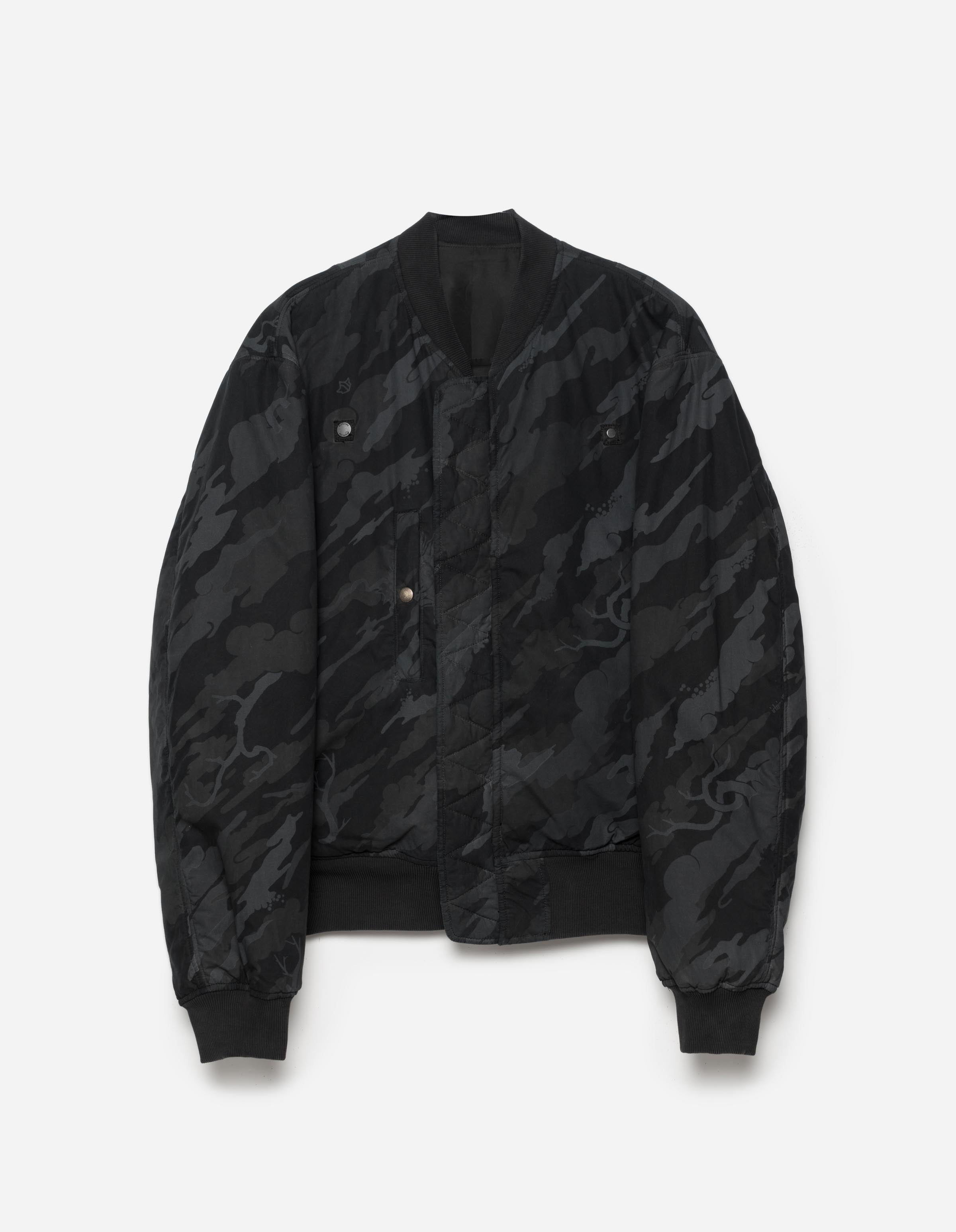 ジャケット・アウター Hiro1210 6226 3-Way Monk Flight Jacket Black – Maharishi