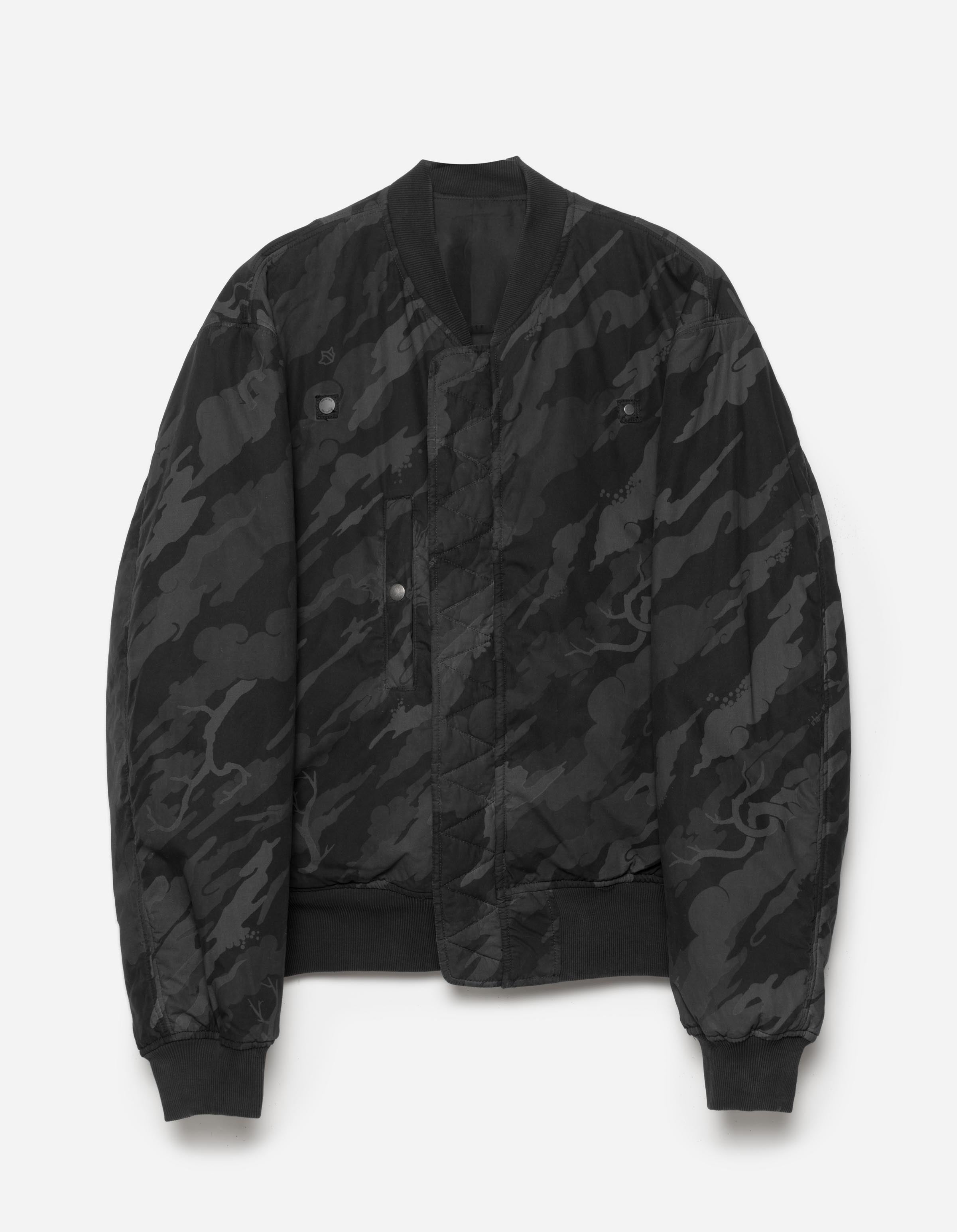 6226 3-Way Monk Flight Jacket Black – Maharishi