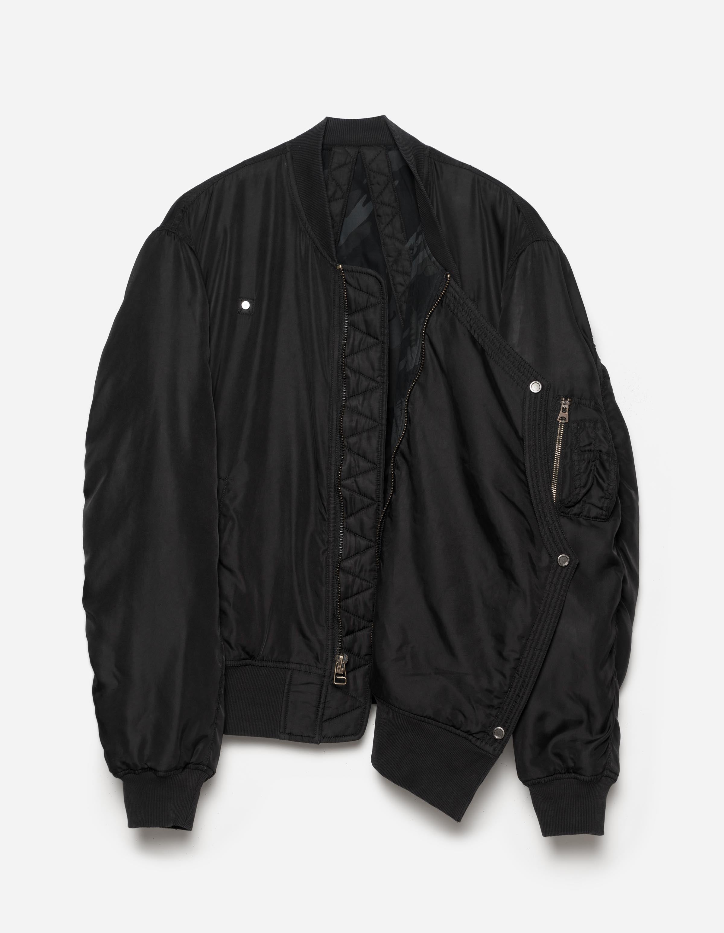 6226 3-Way Monk Flight Jacket Black – Maharishi