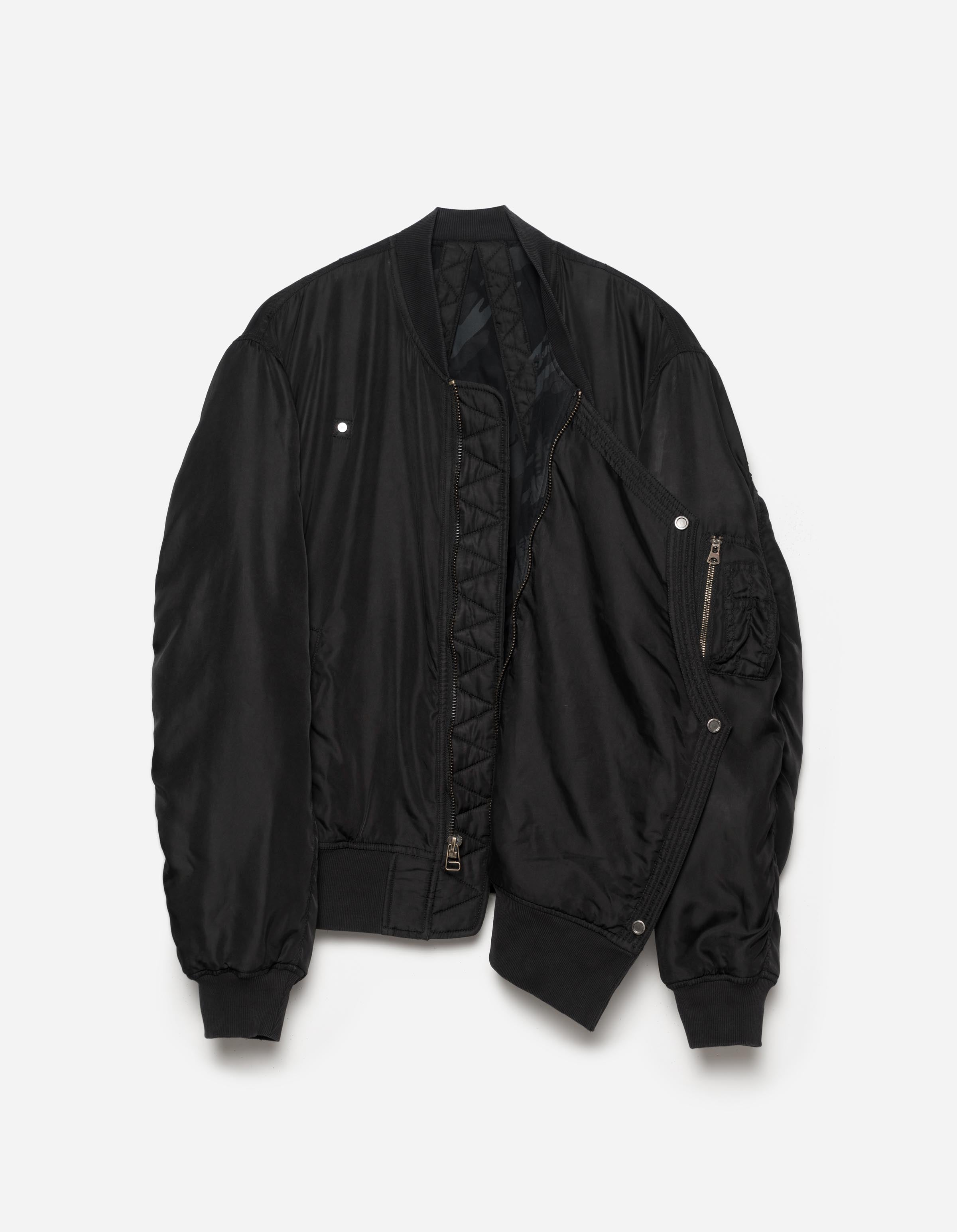 6226 3-Way Monk Flight Jacket Black – Maharishi