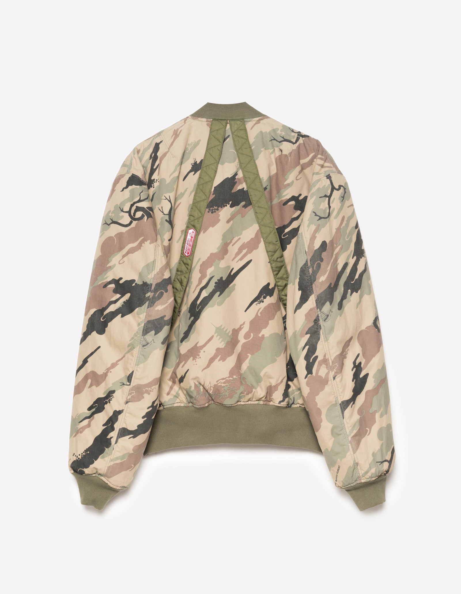 6226 3-Way Monk Flight Jacket Olive OG-107F