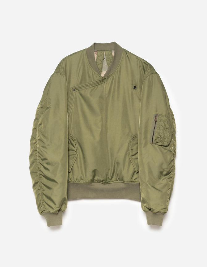 6226 3-Way Monk Flight Jacket Olive OG-107F