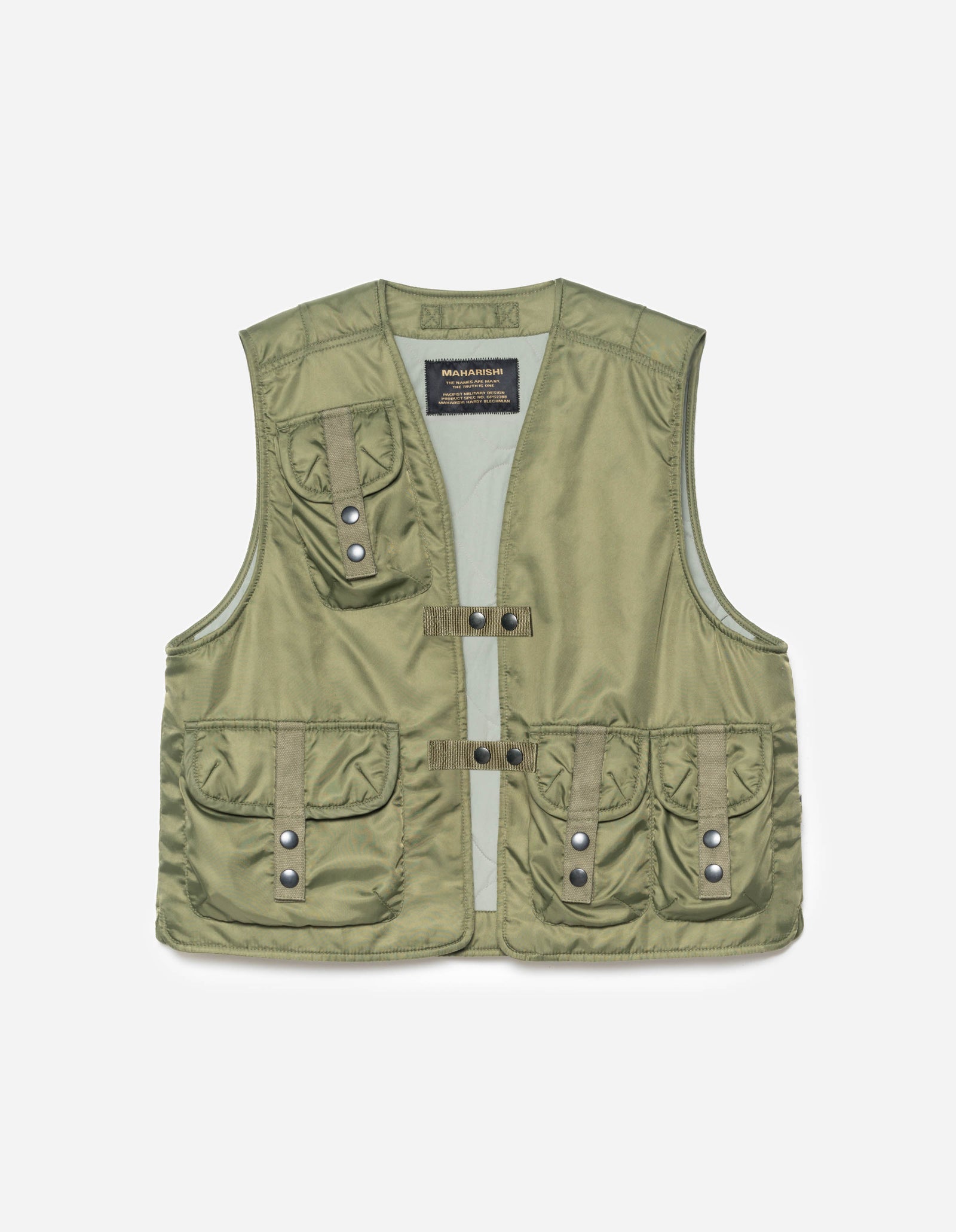 6228 M.A.L.I.C.E Padded Utility Vest Olive OG-107F