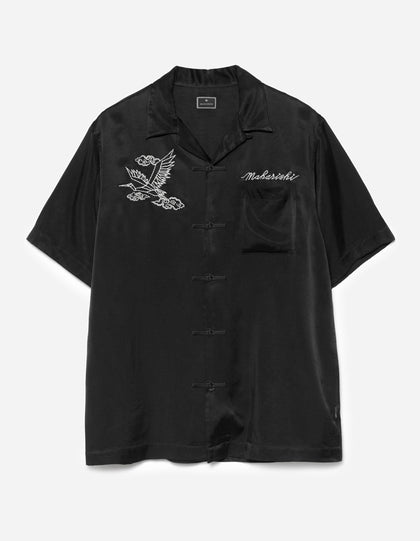 6234 Year of the Crane Shirt Black