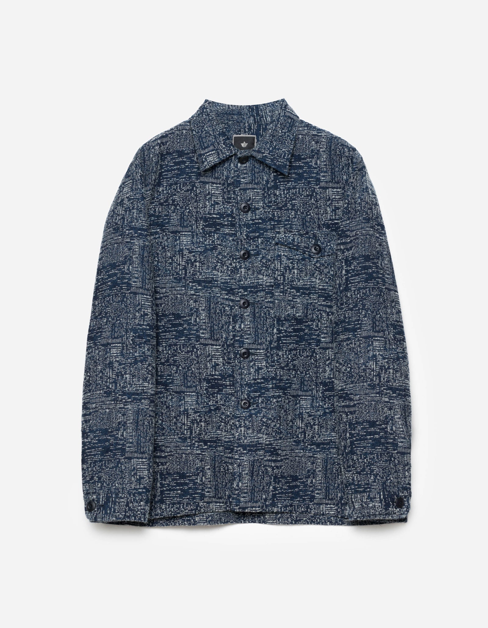 6235 Sashiko Utility Shirt Indigo
