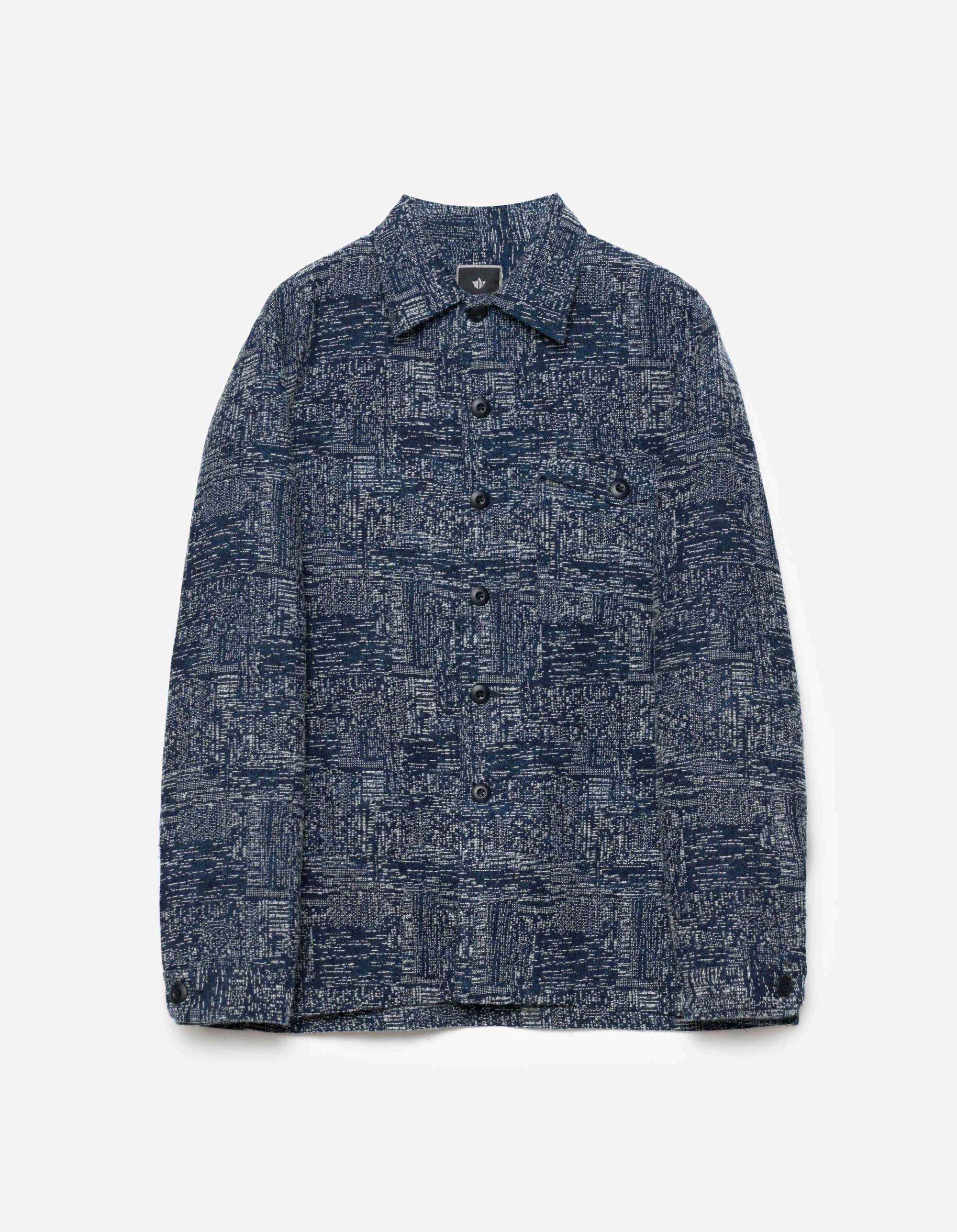 6235 Sashiko Utility Shirt Indigo