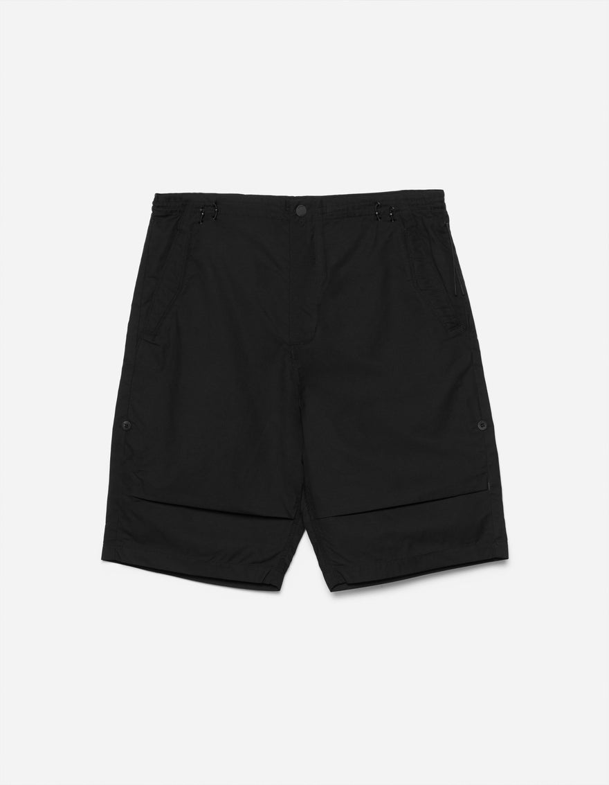6238 Sashiko Bonsai Snoshorts Black