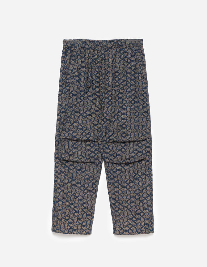 6240 Wagara Asym Loose Track Pants Navy