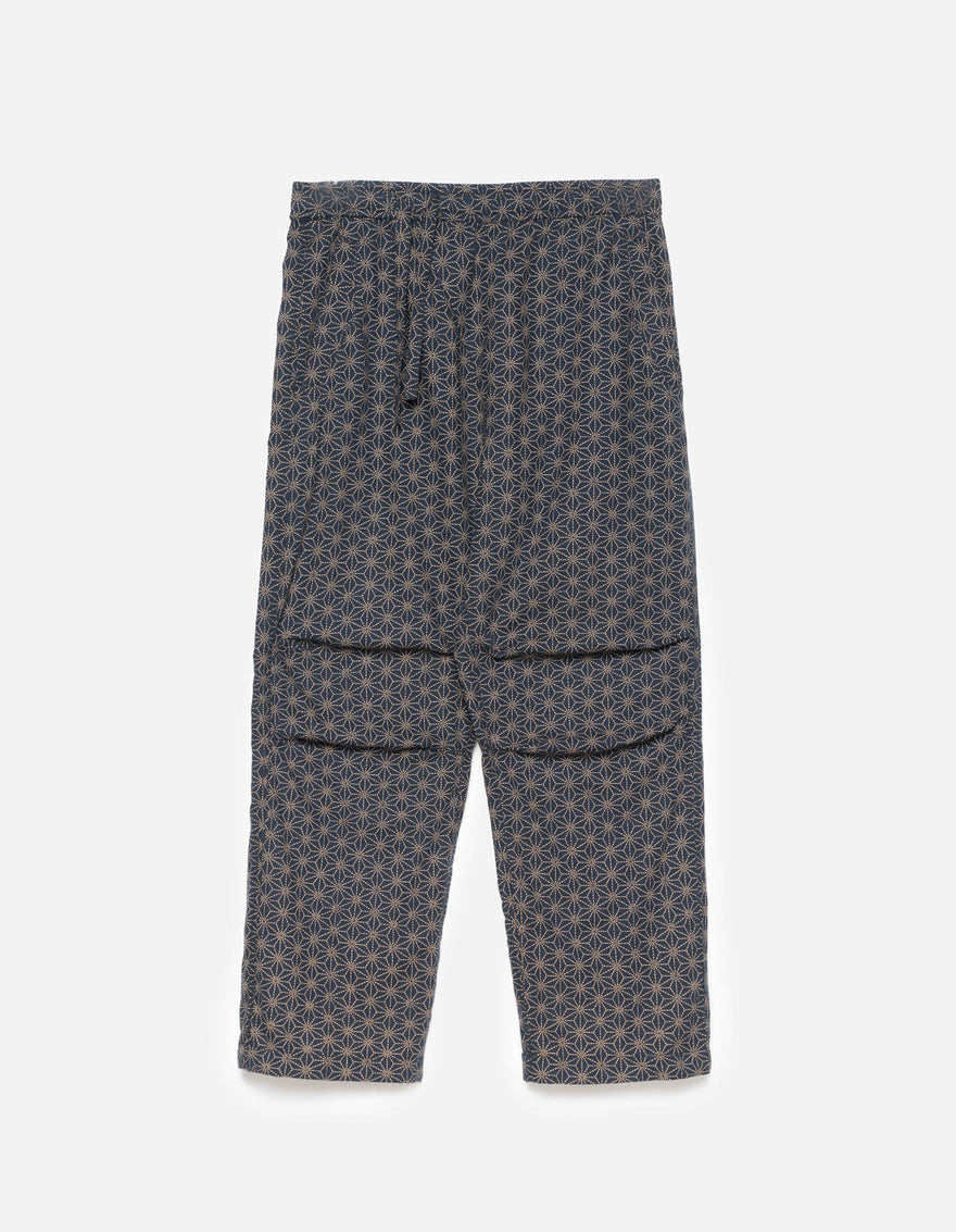 6240 Wagara Asym Loose Track Pants Navy