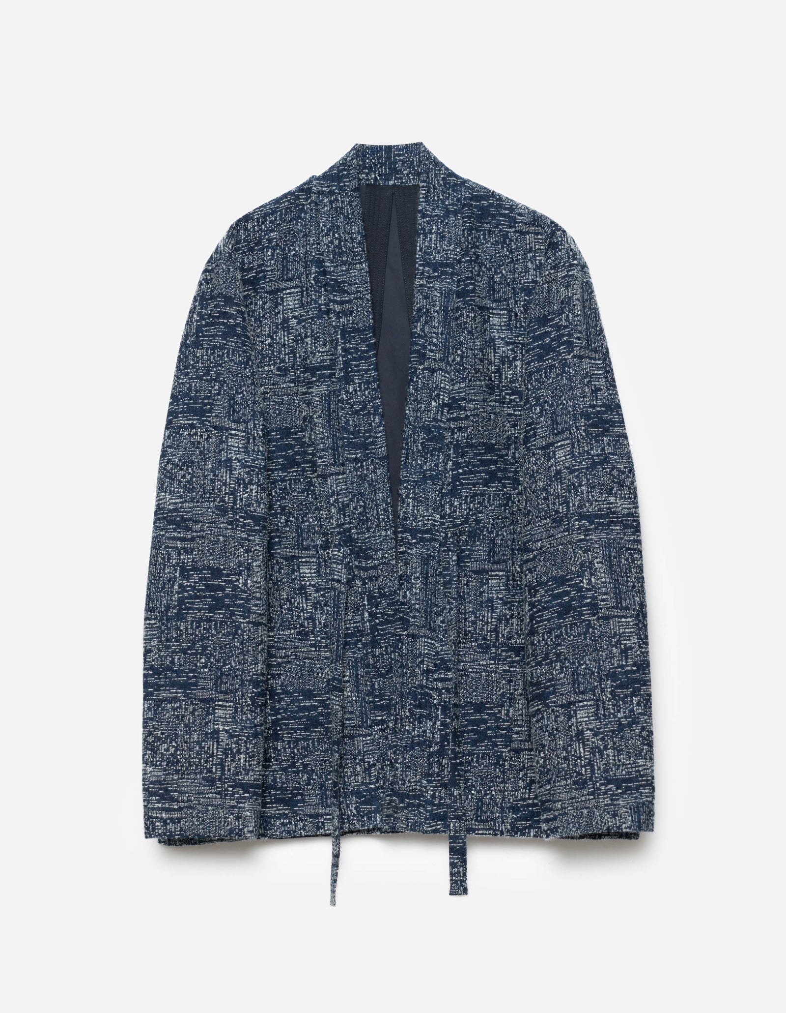 6242 Sashiko Kimono Overshirt Indigo