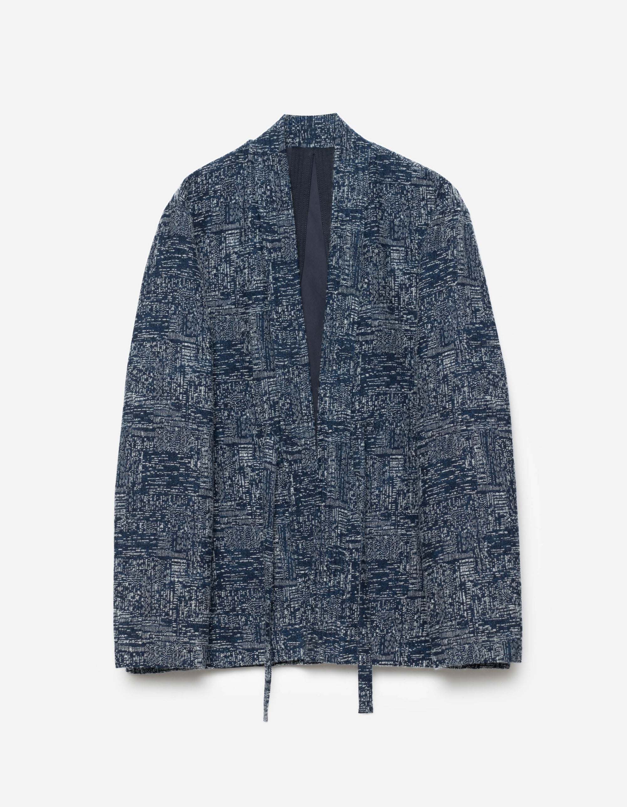 6242 Sashiko Kimono Overshirt Indigo