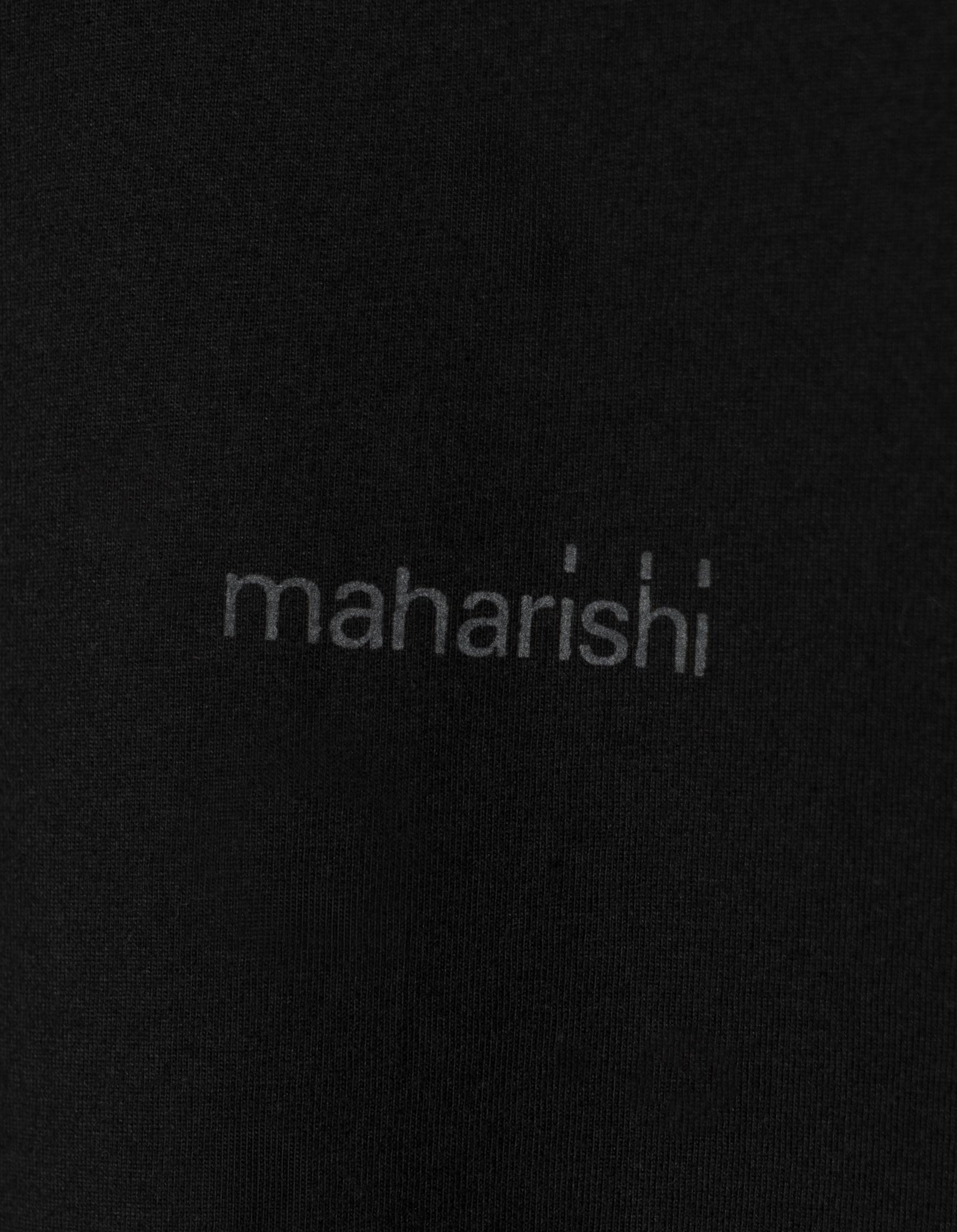 6244 Maharishi Reflective S/S T-Shirt Black