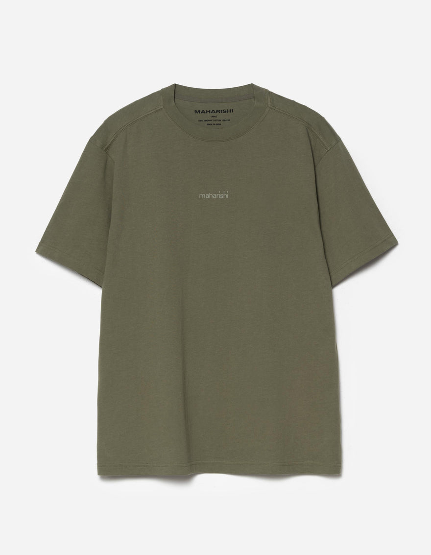 6244 Maharishi Reflective S/S T-Shirt Olive OG-107F