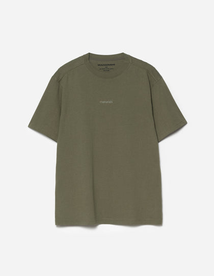 6244 Maharishi Reflective S/S T-Shirt Olive OG-107F