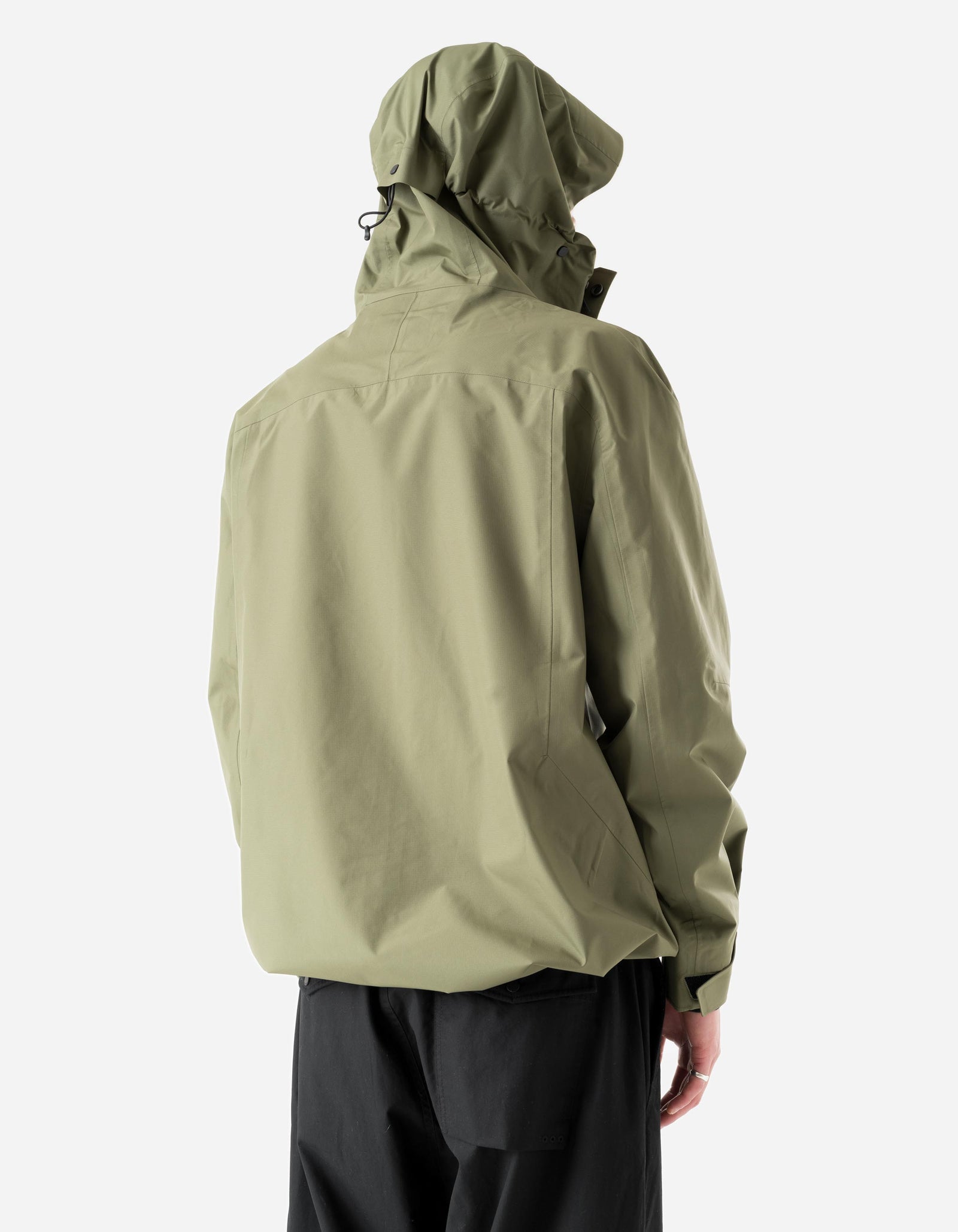 7185 Waterproof 3L Asym Storm Parka Olive OG-107F